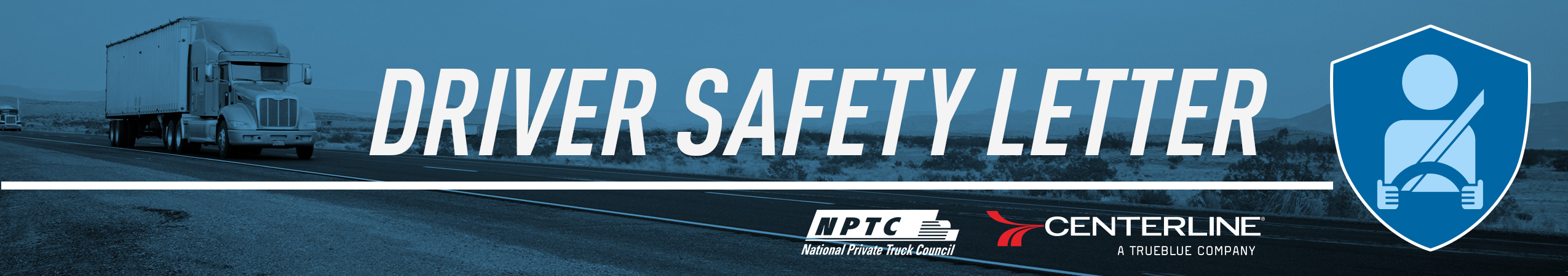 NPTC Centerline Driver Safety Letter