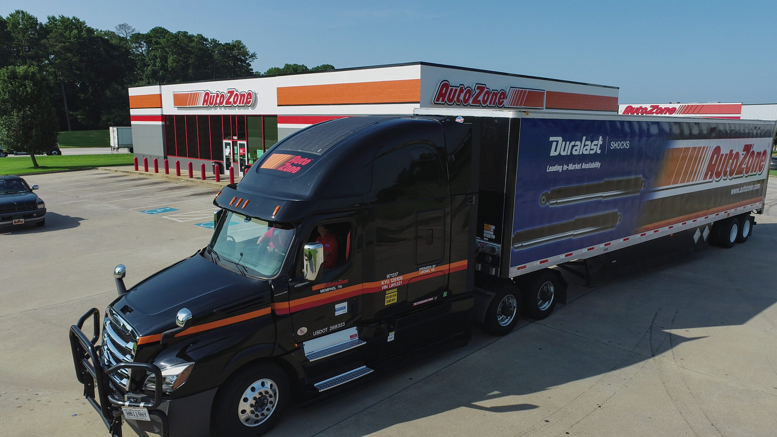 Autozone Truck and Store